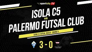 Isola C5 - Palermo Futsal Club | Serie C1 Girone A Sicilia | Diretta Futsal