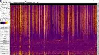Auroral chorus & risers. Iceland 8 Dec 2022