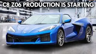 C8 Z06 Production Finally Starting!!!