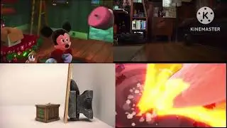 4 Chain Reaction scenes played at Once
