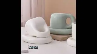 FENN Stylish Colorful Glaze Big Handle Mugs