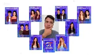 REPARTO DE TEMAS DE LA GALA 5 DE OT25 ♥️😱