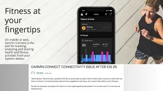 Workarounds to fix Garmin Connect bug leaving watches and scales missing from iOS app