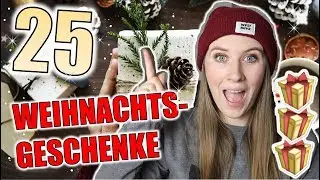 25 WEIHNACHTSGESCHENKE 2018 f&uuml;r jeden | Mari Ten