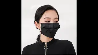 Blackguard&trade; Pm2.5  4 Layer Black Face Mask