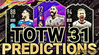 Team of the Week 31 Prediction | FIFA 20 | TOTW 31 PREDICTIONS | TEAM OF THE WEEK 31 Prediction