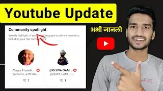 Community Spotlight on Yt Studio | Youtube New Update 2025 | Community Stoplight kya hai?