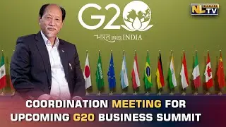 CM RIO CHAIRS STATE LEVEL COORDINATION MEETING IN KOHIMA FOR UPCOMING G20 SUMMIT