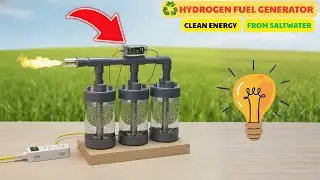 Water Into Hydrogen &ndash; Easy Saltwater Hydrogen Generator Build