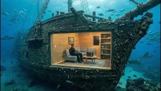 He Built a Secret House Under the Sea &mdash; No One Can See It