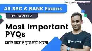 Most Important PYQ's | English | SSC & Bank Exams | Let's Crack SSC and Railway Exam | Ravi Singh