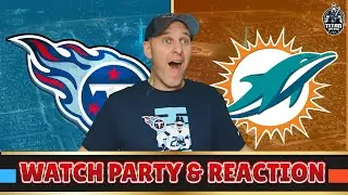 Tennessee Titans vs Miami Dolphins Live Streaming Watch Party | NFL Football 2024  🏈