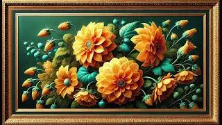 Elegant Framed Wall Art ✨| Minimalist Abstract Painting for Modern Interiors💫