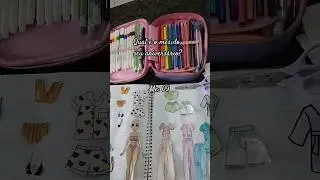 Roupinhas para boneca de papel #shorts
