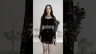 gothic vampire #goth #vampire #feminine