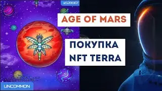 Покупка NFT TERRA в проекте Age of Mars | Инвестиции и заработок на игре