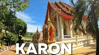 Karon Temple: Exploring the Night Market with Alfie   Phuket  🇹🇭