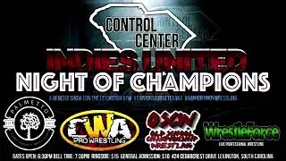Indies United Night of Champions Control Center