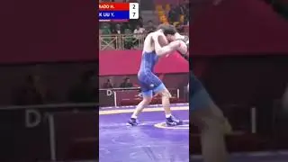 Gurbanmyrado H.  (TKM) vs Maksatbek uu y. (KGZ) GR Match 77 kg Amman 2025 #shorts #uww