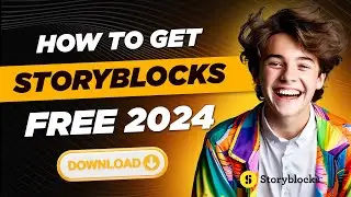 How To Download StoryBlocks Files Free 2024  (No Credit Card)