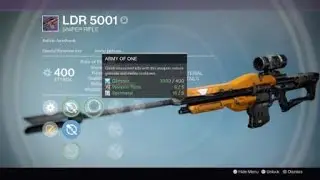 OMG I FINNALY GOT IT!!!!!!!!!!!!! God Roll LDR 5001!!!!!!!