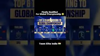 Finally Team Elite Qualify for Global Championship 🇮🇳😭 #freefire #freefireesports #indiaesports