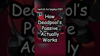 How Deadpool's Passive Actually Works - Marvel Rivals