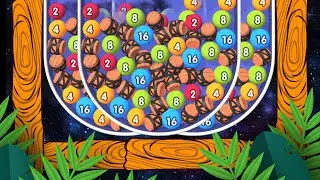 2048 BUBBLE BUSTER 3D - Satisfying ASMR Gameplay Level 48 55