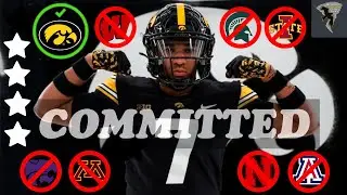 JUST IN: 4-STAR LINEBACKER COMMITS TO IOWA FOOTBALL | ✩★✩★ Kasen Thomas picks Hawkeyes &rarr; HIGHLIGHTS