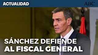 Pedro S&Aacute;NCHEZ: &laquo;Creo en la INOCENCIA del FISCAL GENERAL del Estado&raquo;