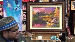 Disney Fine Artist Tim Rogerson Endorsement of Enchanted Paintings - 2014