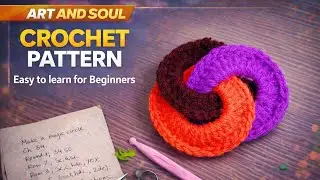 Easy Crochet Pattern for Beginners | Key ring  