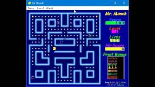 25 year old Pacman game converted to C#
