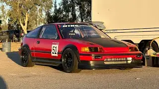 Honda CRX b18c Streets of Willow 1:15.8 overall Front wheel drive record.