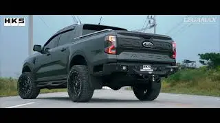HKS LEGAMAX FORD NEXT GEN RANGER SINGLE CARBON