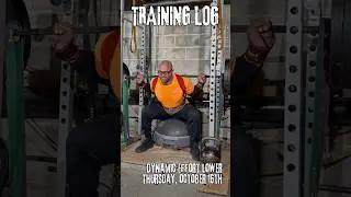 Dynamic-Effort Lower - Thursday, October 16th - 4:30am