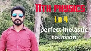 Perfect inelastic collision||Ln 4||STD 11||Tamil