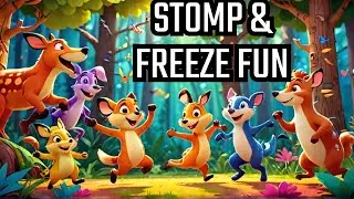 Stomp and Freeze With the Funniest Animal Dance Party Ever!