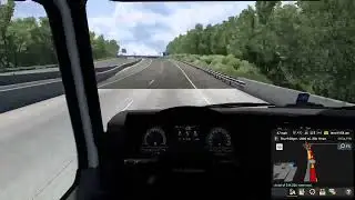 trucking hulling, Getting in some miles America truck simulator part 1