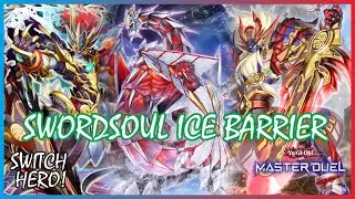 SWORDSOUL ICE BARRIER COMBO RANKED GAMEPLAY (Yu-Gi-Oh Master Duel) #icebarrier #swordsoul