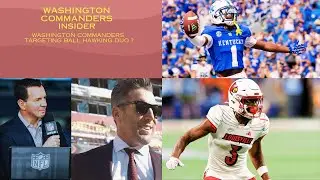 Washington Commanders Target DB Duo in Top 30 Visits | Hairston & Riley Scouting Report