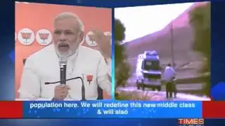 Modi's 3 pronged strategy