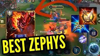 INSANE ZEPHYS PLAYS | Top 1 | Conqueror | Arena Of Valor / ROV / Li&ecirc;n Qu&acirc;n / 傳說對決 / 펜타스톰