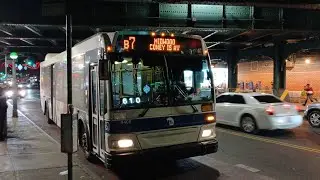 2009 Orion VII Next Gen Electric Hybrid #4406 running on the B7
