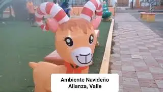 Compartimos el siguiente video del parque y ambiente Navideño en el municipio de Alianza Valle 👇 