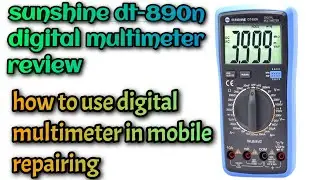 How to use digital multimeter in mobile repairing full detail