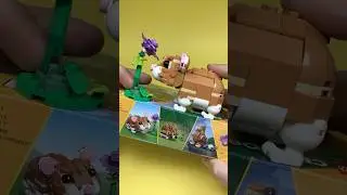 LEGO Creator 3in1 set #31376 Cute Hamster with a Flower is way too cute 🤣 #rlfm #reviews #gifted