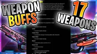 Borderlands 3 │17 NEW WEAPON BUFFS! (Call Family Buffs!)