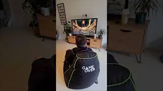 Playing Zelda is always a good choice🥰 #games #gaming #beanbag #gamingsetup #gamer #gamingsetup