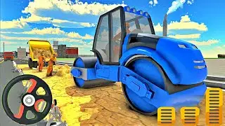Mega City Road Construction Machine Operator - City Construction Vehicles - Best Android Gameplay